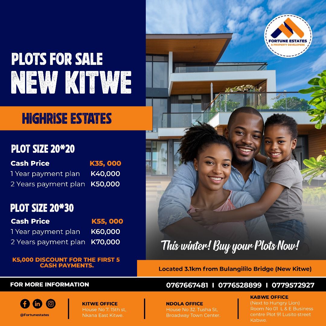 Kitwe Plot 50x50